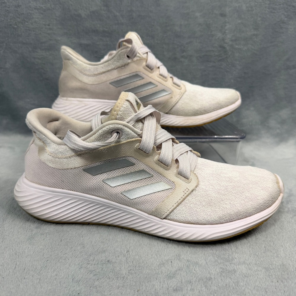 Adidas Womens 8 White Silver Edge Lux Running Shoes Sneakers F36669 Balletcore